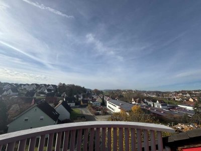 Dachgeschosswohnung mit einzigartigem Ausblick