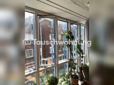 Tauschwohnung: Helle Maisonette-Wohnung direkt am Centrum