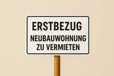 Neubauwohnung 3ZKB – Erstbezug – separater Eingang – Balkon – Einbauküche