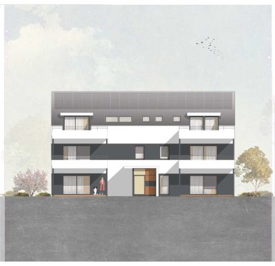 Moderne 3-Zimmer Wohnung mit Balkon in Top-Lage und höchste Energieeffizienz nach KfW-55-EE-Standard