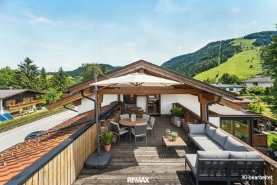 Dachgeschosswohnung - Traumblick von großer Dachterrasse
