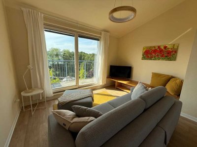 Befristet bis 31.12.2026 - möblierte, traumhafte 2 Zimmer Dachgeschoß mit 2 Terrassen