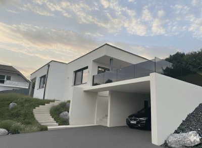 Neubau-Wohnhaus mit Panoramablick Nähe Sankt Veit an der Glan