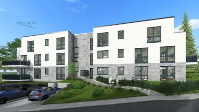 In naturnaher Lage: Moderne & sehr schöne 2 Zimmer-Wohnung mit Balkon in einem exklusiven Neubau,...