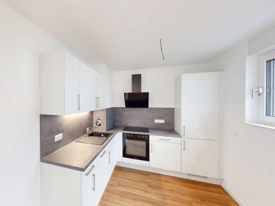 Trio Verde - Exklusive 3-Zimmer-Wohnung mit EBK und Balkon im 2.OG