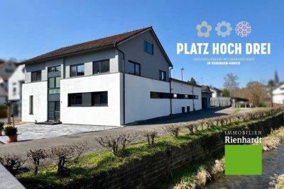 PLATZ HOCH DREI! Zweifamilienhaus mit Ausbaureserve in Vaihingen-Aurich