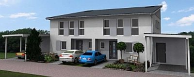 Neubau/ Erstbezug, als Ein- oder Zweifamilienhaus, Glasfaser- und Wärmepumpentechnik in Ortsrandlage