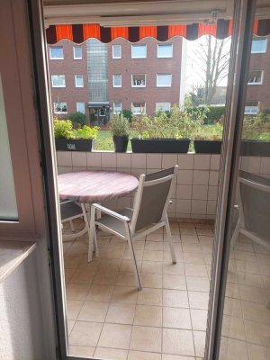 Schöne Erdgeschoss-Wohnung mit Balkon in ruhiger Lage