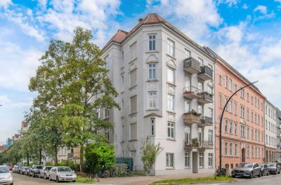 Maisonettewohnung mit Dachterrasse zum Innenhof - Stilvolles Wohnen im beliebten Hoheluft-Ost