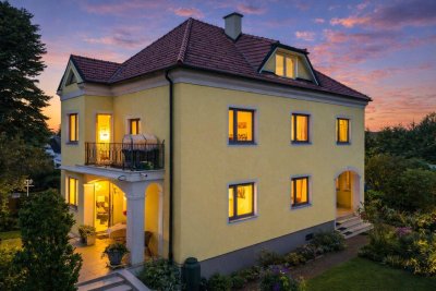 Leben in der Landhausvilla – arbeiten in Wien, Wien HBF in ca. 30min, Pool + Doppelgarage