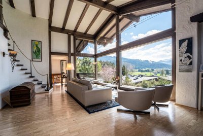 Alpenkino inklusive – Villa mit spektakulären Panoramafenstern (05203)