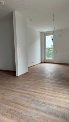 Erstbezug: Helle 1-Zimmer-Wohnung mit Terrassenabteil im Erdgeschoss