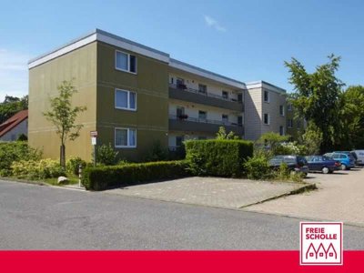 Kurzfristig zu haben - 2 Zimmer-Wohnung mit neuem Duschbad - frisch modernisiert  - "Freie Scholle