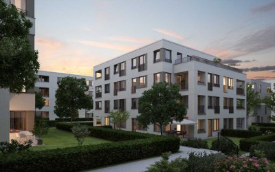 Citynah und doch ruhig gelegen: Kompakte 2-Zimmerwohnung mit Süd-Balkon