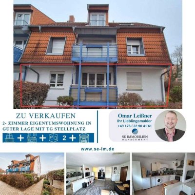 ***Top 2-Zi-EG: Vermietet, gepflegt, sicher***