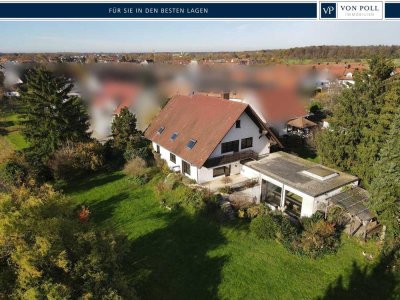 Großzügiges Einfamilienhaus mit Einliegerwohnung und Traumgrundstück in Schutterwald