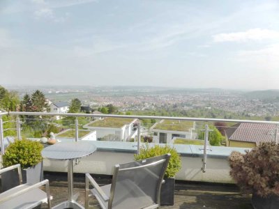 Großartiges Penthouse mit luxuriöser Ausstattung in wunderbarer Aussichtslage*Einbauküche*Sauna*