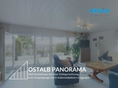 OSTALB-PANORAMA - Schönes Zweifamilienhaus in Iggingen