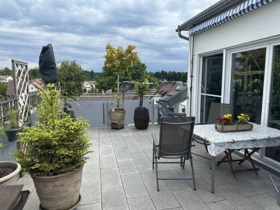 Gepflegte 2-Zi. Penthouse-Wohnung in zentraler Lage von Eriskirch mit Säntisblick!!