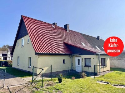 HORN IMMOBILIEN ++ Doppelhaushälfte in Neuensund bei Strasburg, ruhige Lage