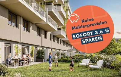 5-Zimmer Garten-Wohnung mit viel Platz zum Wohnen und Arbeiten