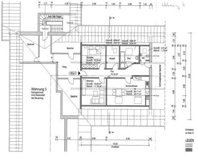Schöne und gepflegte 3-Zimmer-Dachgeschosswohnung in Soyen