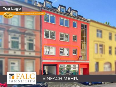 Wohlfühlen in einem sehr gepflegtem Haus: Frisch renovierte 3-Zimmer-Wohnung in Top-Lage