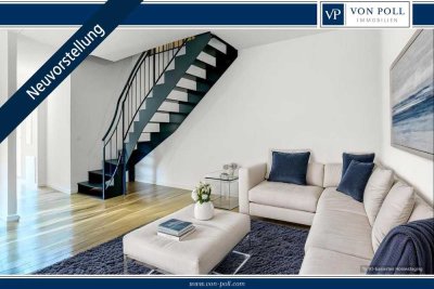 Lichtdurchflutete Dachgeschoss-Maisonette im Neubau