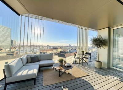 Nähe Wiener Hauptbahnhof - Familienwohnung mit Loggia und Smart-Home System