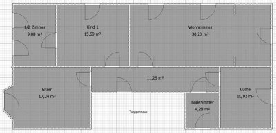 Großzügige, helle 3,5-Zimmer-Wohnung mit Balkon, Garten & Carport in attraktiver Lage von Holzminden