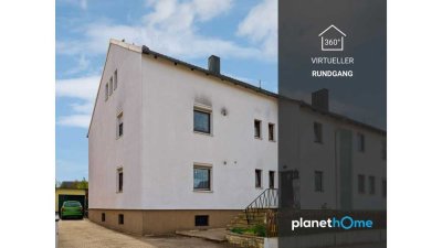 Vollvermietetes Zweifamilienhaus mit Ausbaureserve in Neustadt a.d.Donau