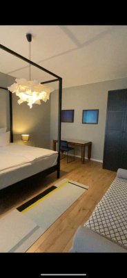 Helle 2,5-Zimmer Wohnung vollmöbliert, business stay