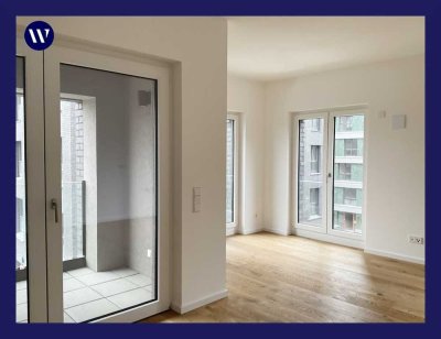Achtung nur mit WBS!! Neubauwohnung mit Loggia, guter Schnitt, Parkett, Tageslichtbad, Aufzug