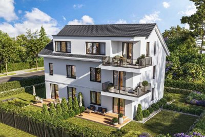 Erstbezug / KFW 40  / 2 Zi u. Balkon / Wärmepumpe und PV Anlage / inkl. Geräteraum
