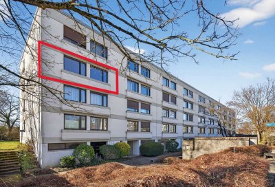 Top aufgeteilte 3-Zimmer-ETW mit Westloggia und Blick ins Grüne in der Baumgartensiedlung