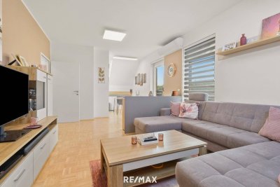 Rarität im Weinland – Neuwertige 3-Zimmer-Dachgeschosswohnung im Herzen von Gamlitz
