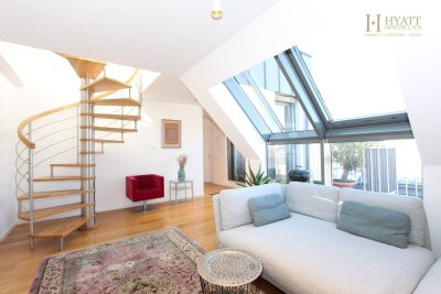 5 Zimmer Penthouse-Duplex | 360°-Panoramablick über Wien | zwei Garagenplätze Optional