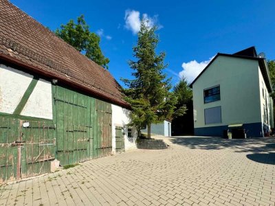 Mehrfamilienhaus und Einfamilienhaus mit  Pferdekoppel und Scheune!