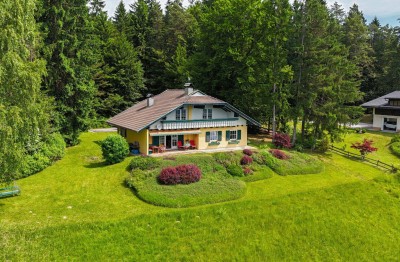 "Seeblick-Villa" auf prestigeträchtigem Grundstück in Velden am Wörther See