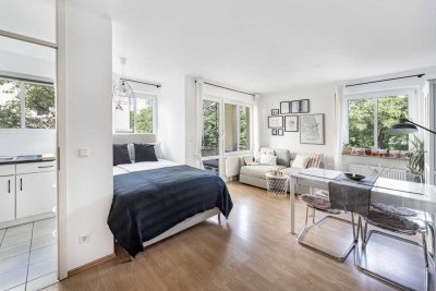 Studioapartment mit Balkon an der Theresienwiese