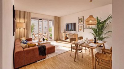 2 Zimmer Penthouse-Wohnung