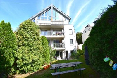 Hochwertige 4-Zimmer-EG-Maisonette-Whg. mit Garten in guter Lage D-Unterbach, Parkett, 2 Bäder