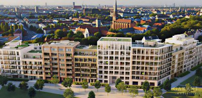 Premium-Apartment mit Tiefgarage, Concierge-Service & Gemeinschaftsterrassen