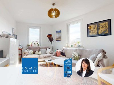 IMMOPARTNER - Große Wohnung mit Altbauflair