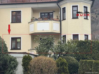 Perfekt geschnittene 3,5-Zimmerwohnung mit Balkon und Tiefgaragenstellplatz in zentraler Lage!