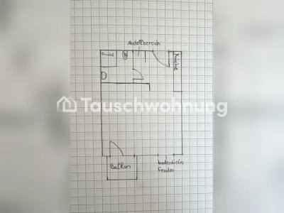 Tauschwohnung: Schöne 1-Zimmer-Wohnung in Potsdam Eiche zum Tausch