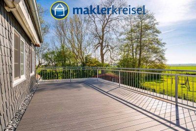 FeWo direkt an der Küste mit traumhafter Süd-Dachterrasse und Ausblick!