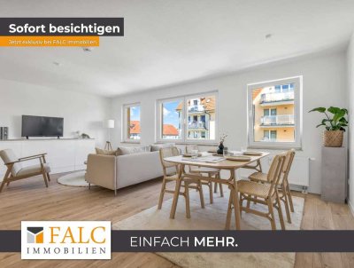 Helle 2-Raum-Wohnung mit Einbauküche und Stellplatz in Charlottenlust