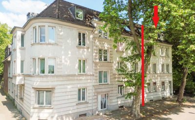 Vermietete Dachgeschosswohnung in guter Lage