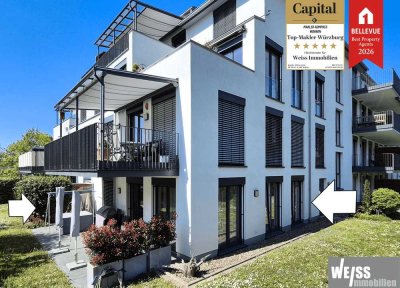 Barrierefreie 2-Zimmer Erdgeschoss-Wohnung mit Terrasse ab 55 Jahren